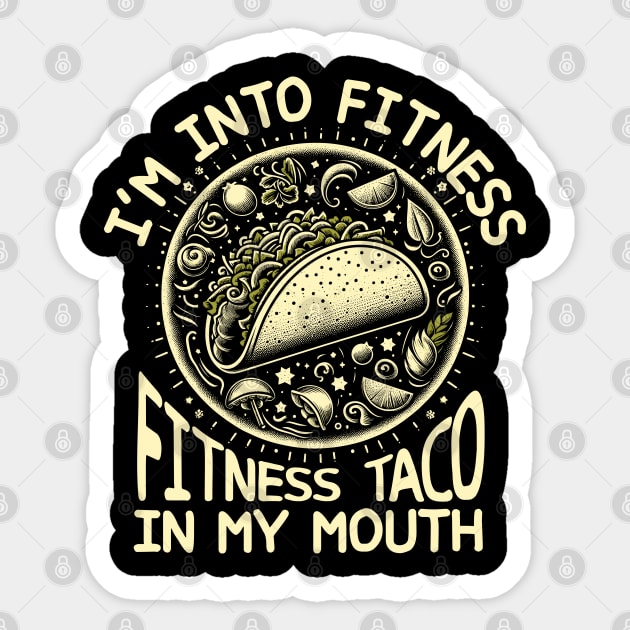 Fitness Taco Sticker by Trendsdk